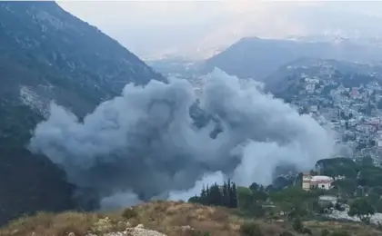 11 شهيدا بينهم رضيعان فى غارات إسرائيلية على جنوب لبنان
