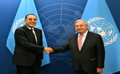 جوتيريش يعرب عن خالص تقديره واعتزازه للرئيس السيسي وللدور الريادي لمصر داخل منظومة الأمم المتحدة