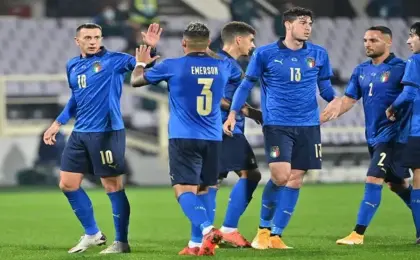 منتخب إيطاليا يسعى للتعويض أمام تركيا الليلة بالجولة الثانية من دورى الأمم الأوروبية