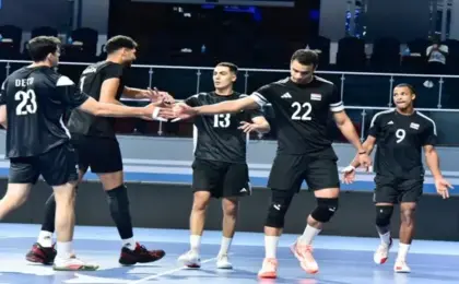 مصر على رأس المجموعة الثانية ببطولة كأس الأمم الإفريقية لرجال الطائرة