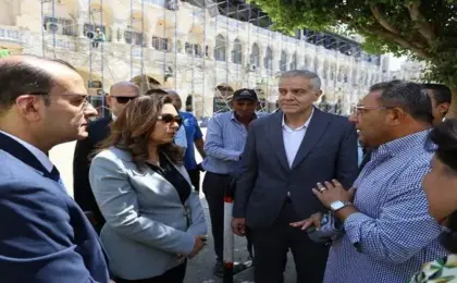 وزيرة التنمية المحلية والبيئة تتفقد الموقف التنفيذى لأعمال تطوير شارع إبراهيم باشا بمنطقة الكوربة بمصر الجديدة