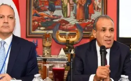 وزير الخارجية يلتقى أبناء الجالية المصرية فى نيويورك
