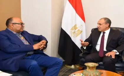 وزير الخارجية ونظيره التنزانى يبحثان سبل تعزيز العلاقات الثنائية وتنسيق المواقف إزاء القضايا الإقليمية