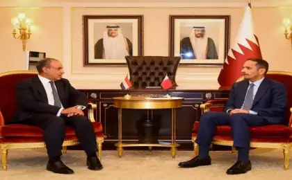 وزير الخارجية ونظيره القطرى يشيدان بما تشهده العلاقات المصرية القطرية من تطور متسارع وزخم