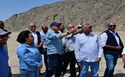 وزير الرى يتفقد منشآت الحماية من أخطار السيول بالبحر الأحمر، ويؤكد جاهزيتها لموسم الأمطار الغزيرة