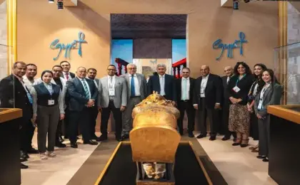 وزير السياحة والآثار يفتتح الجناح المصرى المُشارك فى معرض IFTM Top Resa 2026 بباريس