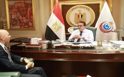 وزير الصحة يبحث مع سفير مصر لدى لبنان سبل تعزيز التعاون الصحى