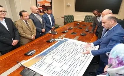 وزير العمل يشهد توقيع بروتوكول تعاون مع “صندوق الخدمات الاجتماعية والصحية والثقافية”