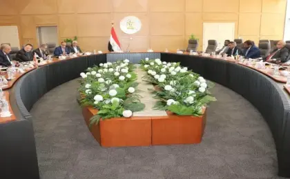 وزير الكهرباء والطاقة المتجددة يستقبل وزير النفط والطاقة السودانى