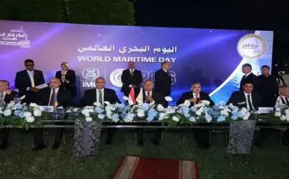 وزير النقل يشهد الاحتفال باليوم البحرى العالمى لعام 2026
