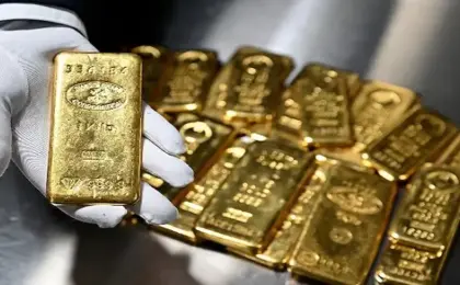 الذهب يصعد لأعلى مستوى فى أسبوع فى ظل تراجع أسعار النفط