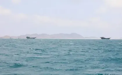 الحوثيون يصلون إلى جزيرة بريم اليمنية عند مضيق باب المندب