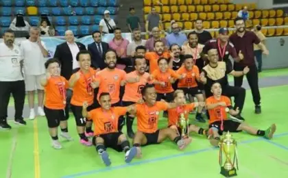البنك الأهلى يتوج بطلا لكأس السوبر لكرة القدم لقصار القامة