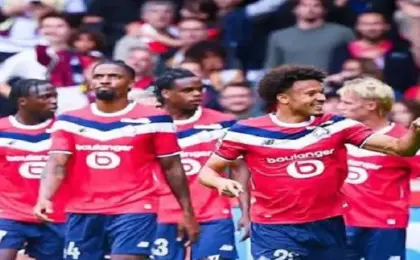 ليل يتصدر الدورى الفرنسى بفوزه على تروا بهدفين نظيفين