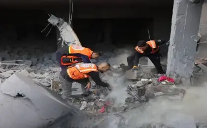 استشهاد فلسطينيين برصاص الاحتلال الإسرائيلى فى شمال وجنوب قطاع غزة