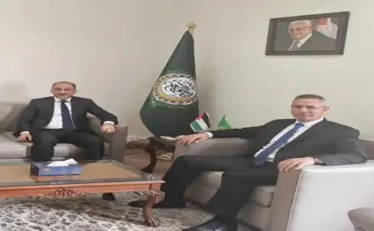 الجامعة العربية ومندوبية فلسطين تبحثان تحديات القضية الفلسطينية فى ظل الممارسات الإسرائيلية
