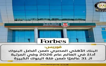 4 بنوك مصرية ضمن قائمة أفضل البنوك أداءً فى العالم لعام 2026