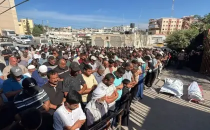 استشهاد فلسطينى متأثرا بإصابته برصاص الاحتلال الإسرائيلى فى دير البلح وسط غزة