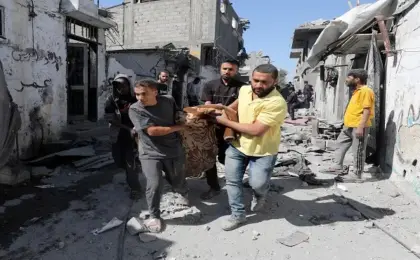 شهيد وأكثر من 5 مصابين في قصف للاحتلال الإسرائيلى على مواصى خان يونس